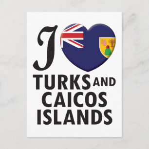 Carte Postale Îles Turks et Caicos.