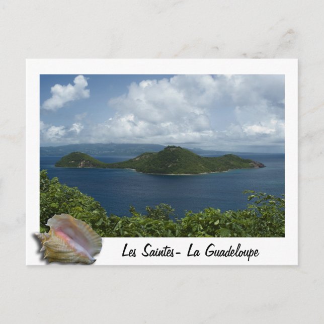 Carte Postale Ilets cabri - Les Saintes - Guadeloupes (Devant)