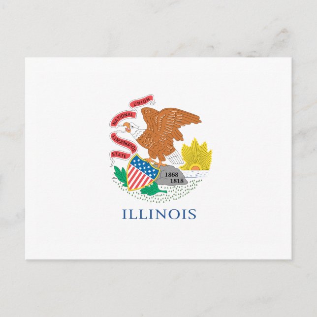 CARTE POSTALE ILLINOIS (Devant)