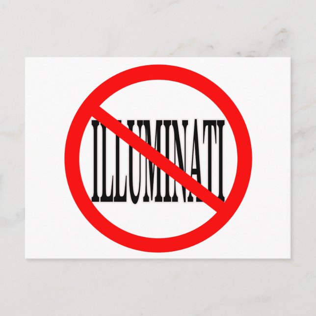 Carte Postale Illuminati (Devant)