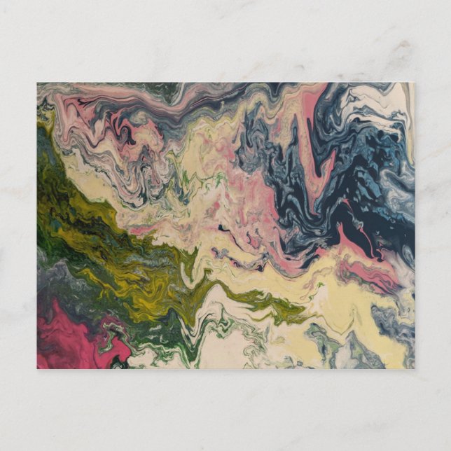 Carte Postale Illusion No 1 Alpha - Pour acrylique (Devant)