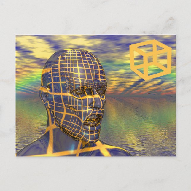 Carte Postale Illusion planétaire (Devant)