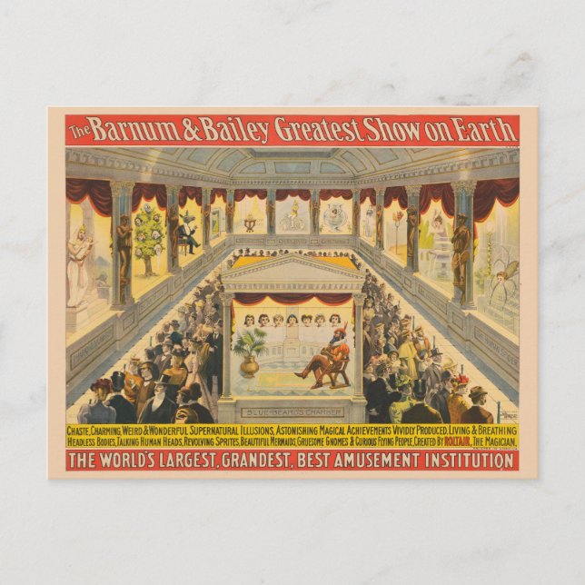 Carte Postale Illusions surnaturelles étranges et merveilleuses  (Devant)