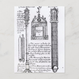 Carte Postale Illustration annotée de Pendent, Diagonal