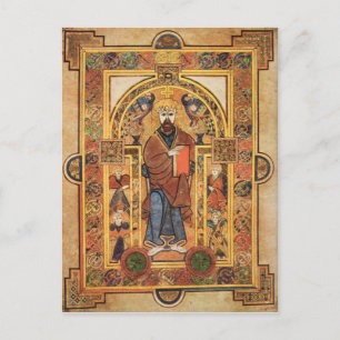 Carte Postale Illustration celtique médiévale, IXe siècle