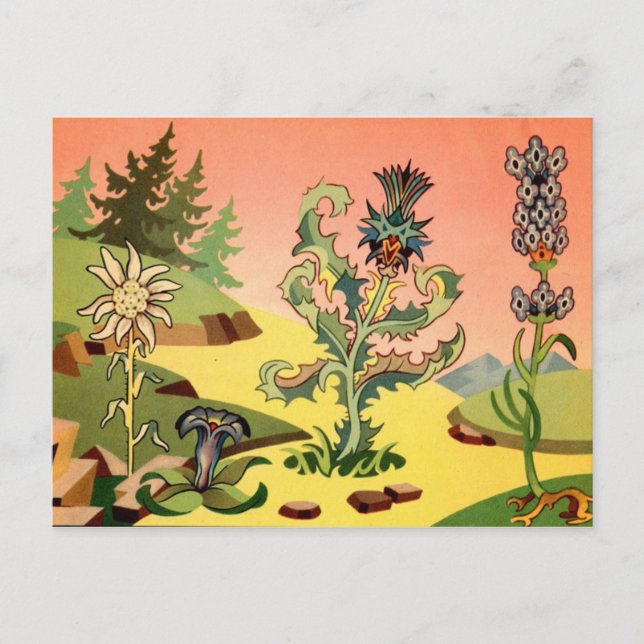 Carte postale Illustration classique (Devant)