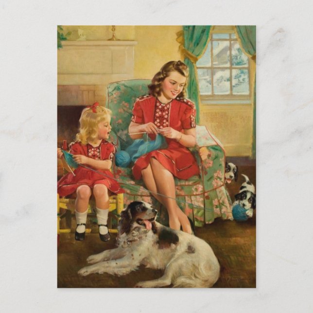 Carte postale Illustration classique (Devant)