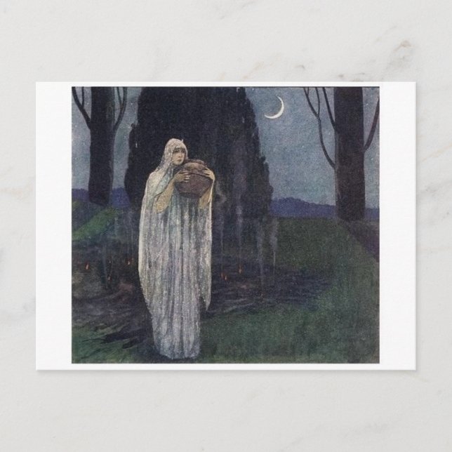 Carte postale Illustration classique (Devant)