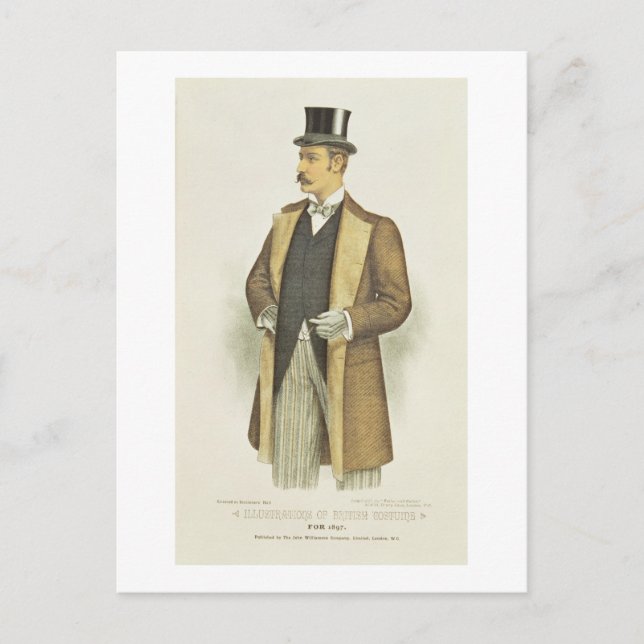Carte Postale Illustration de British Costume, pub. by the John (Devant)