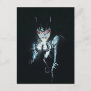 Carte Postale Illustration de couverture de Batman Catwoman Face