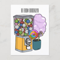 Illustration de dessin de bonbon