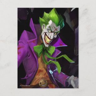 Carte Postale Illustration de Joker pour Infinite Crisis