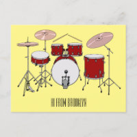 Illustration de kit de batterie