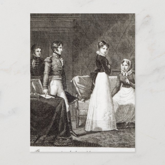 Carte Postale illustration de "La Famille Elliot" (Devant)