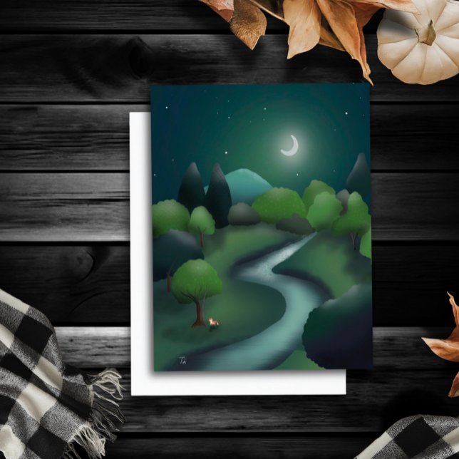 Carte Postale Illustration de livre de fantasy pour enfants sur  (Créateur téléchargé)