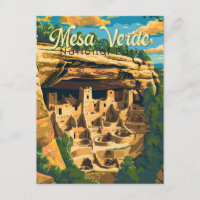 Illustration de Mesa Verde Parc National Art de Vo