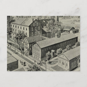 Carte Postale Illustration du Connecticut de Plainville