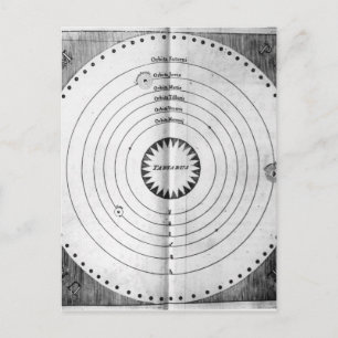 Carte Postale Illustration du Cosmos