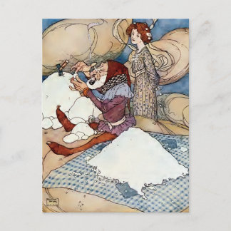 Carte Postale "Illustration Edmund Dulac"