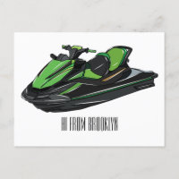 Illustration Jet ski