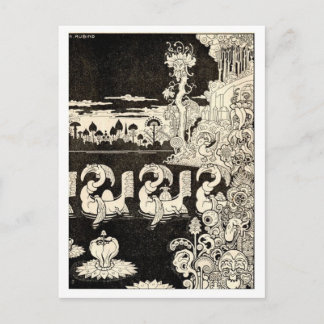 Carte postale Illustration vintage