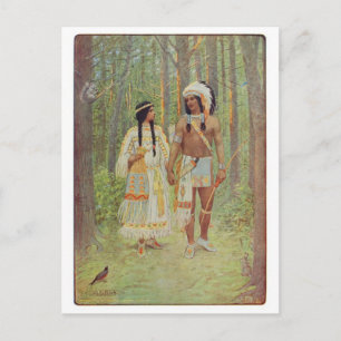 Carte postale Illustration vintage