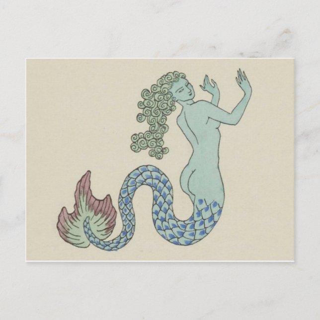 Carte postale Illustration vintage (Devant)