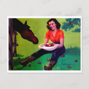 Carte postale Illustration vintage