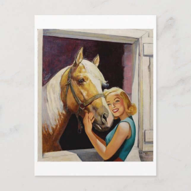 Carte postale Illustration vintage (Devant)