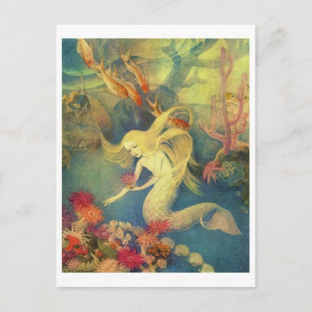 Carte postale Illustration vintage (Devant)