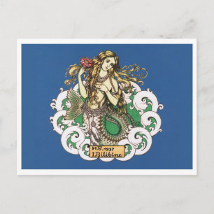 Carte postale Illustration vintage