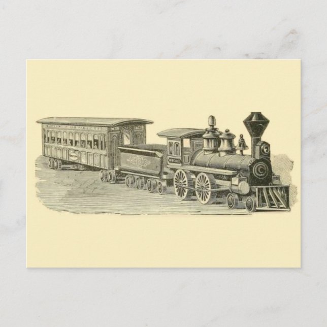 Carte postale Illustration vintage (Devant)
