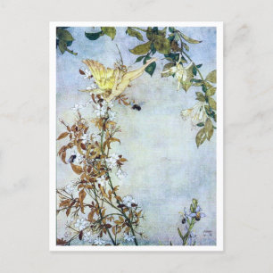 Carte Postale Illustration vintage Edmund Dulac Tempest