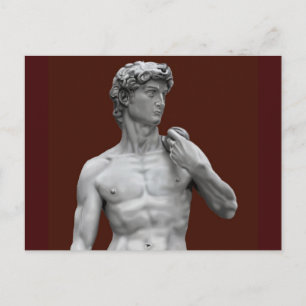 Carte postale illustrée de David