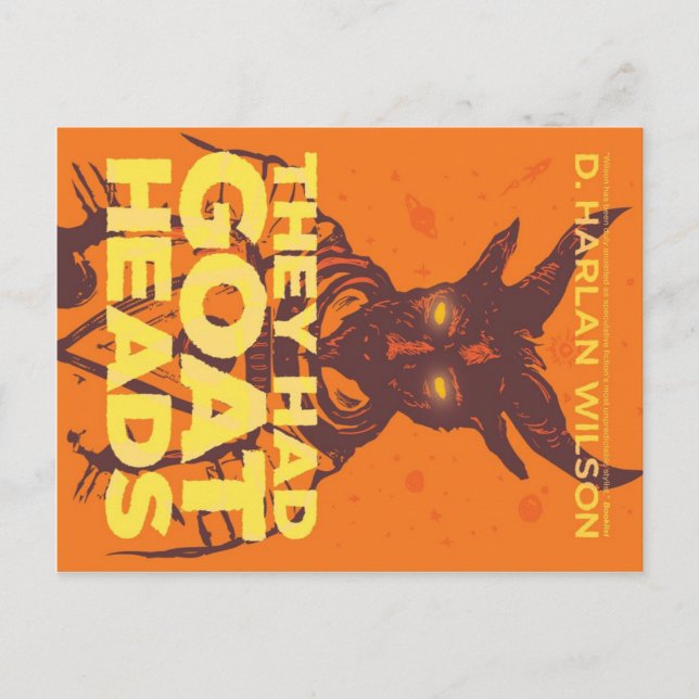 Carte Postale Ils Avaient Des Têtes De Chèvre (Devant)