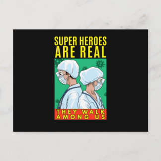 Carte Postale Ils marchent parmi nous