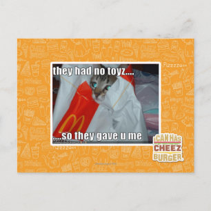 Carte Postale ils n'avaient pas de jouets