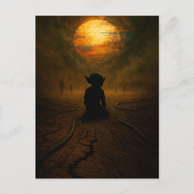 Carte Postale Ils sont venus pendant que le soleil fondait (Devant)