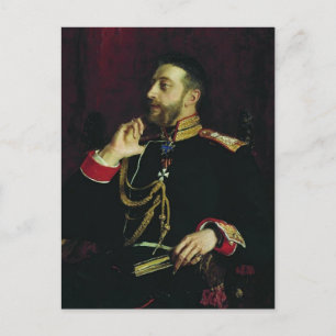 Carte Postale Ilya Repin-Portrait du poète Grand Prince