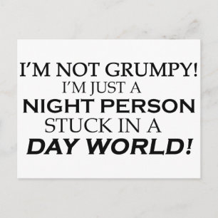 CARTE POSTALE IM NOT GRUMPY