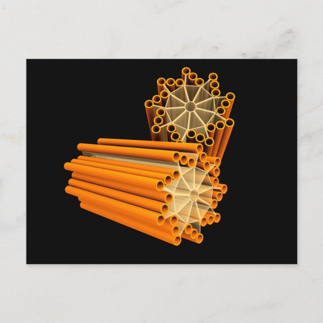 Carte Postale Image Conceptuelle Des Centrioles 1 (Devant)