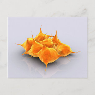 Carte Postale Image Conceptuelle D'Un Groupe De Platelets