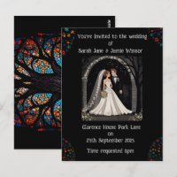 Image de dessin d'Invitation personnalisé mariage