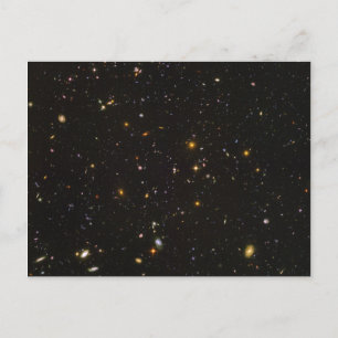 Carte Postale Image de l'espace de champ ultra profond Hubble