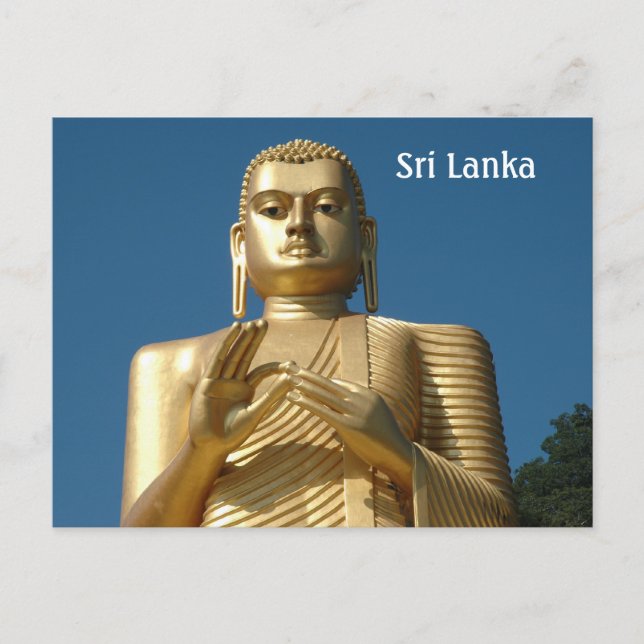 Carte Postale Image du Bouddha d'or (Devant)