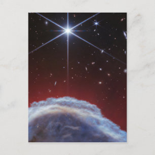 Carte Postale Image JWST de la Nébuleuse de la tête de cheval