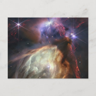 Carte Postale Image JWST des étoiles de Rho Ophiuchi