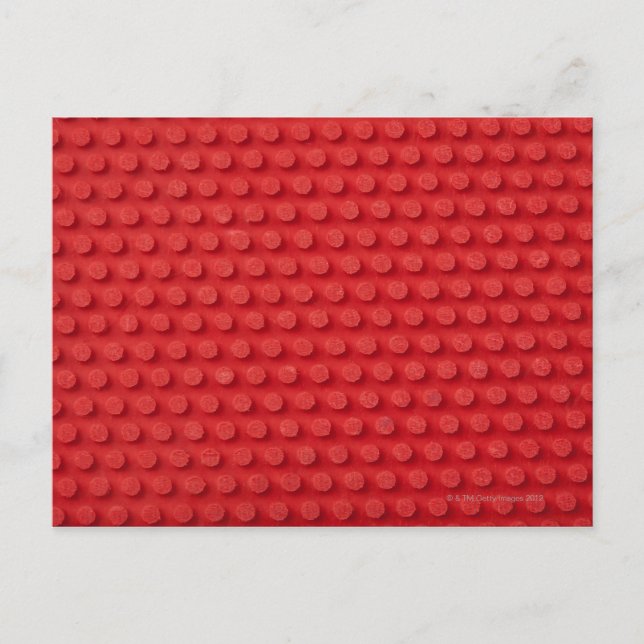 Carte Postale Image macro Hi-Res d'une table de ping-pong clouté (Devant)