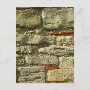 Carte Postale Image Mur De Pierre.
