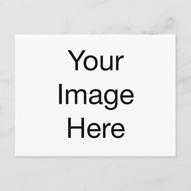 Carte Postale Image personnalisée ou texte (Devant)